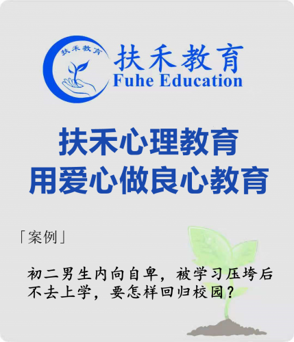 「案例」初二男生内向自卑，被学习压垮后不去上学，要怎样回归校园？