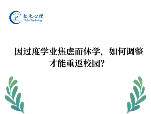 因过度学业焦虑而休学，如何调整才能重返校园？